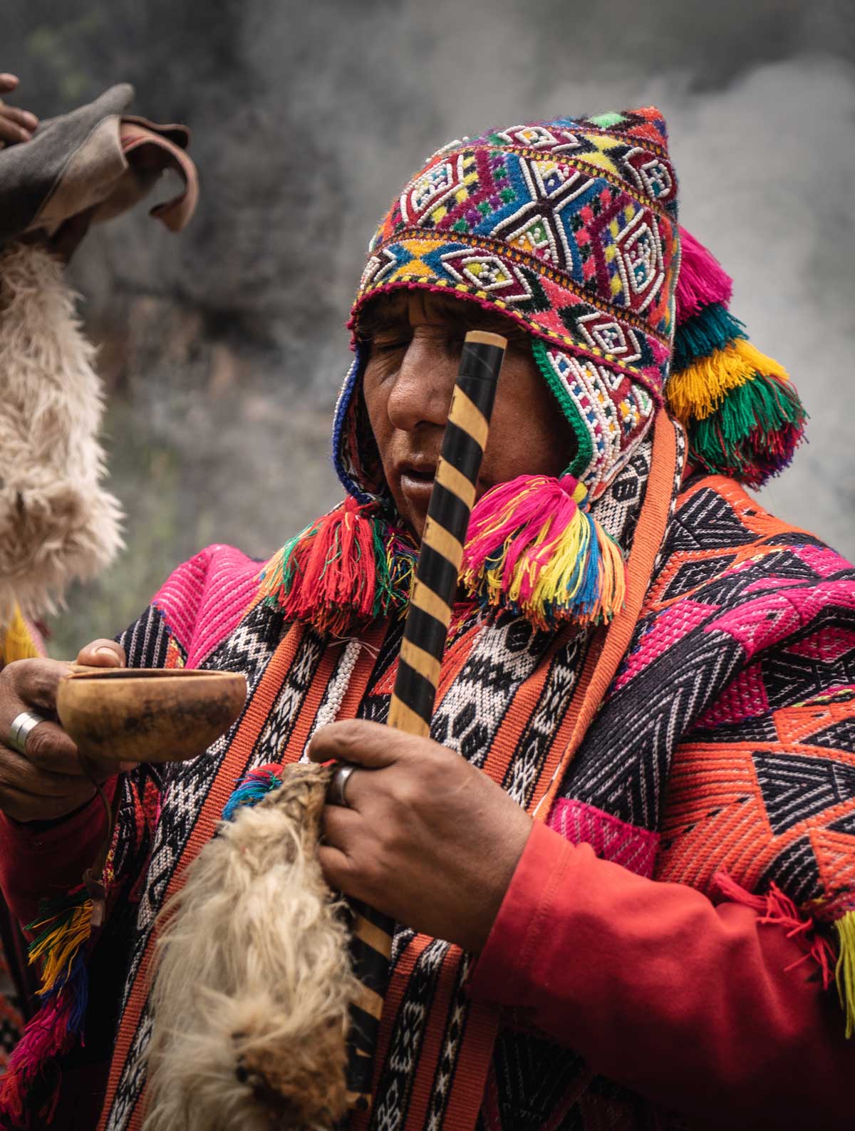 We are the incan qero shamans (photo by Walter Coraza)